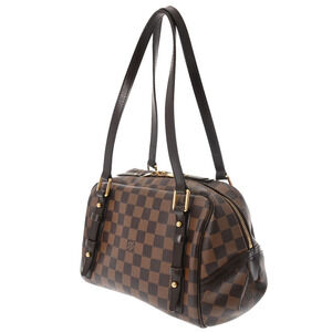 Louis Vuitton Brown Handbag Canvas Damier Rivington